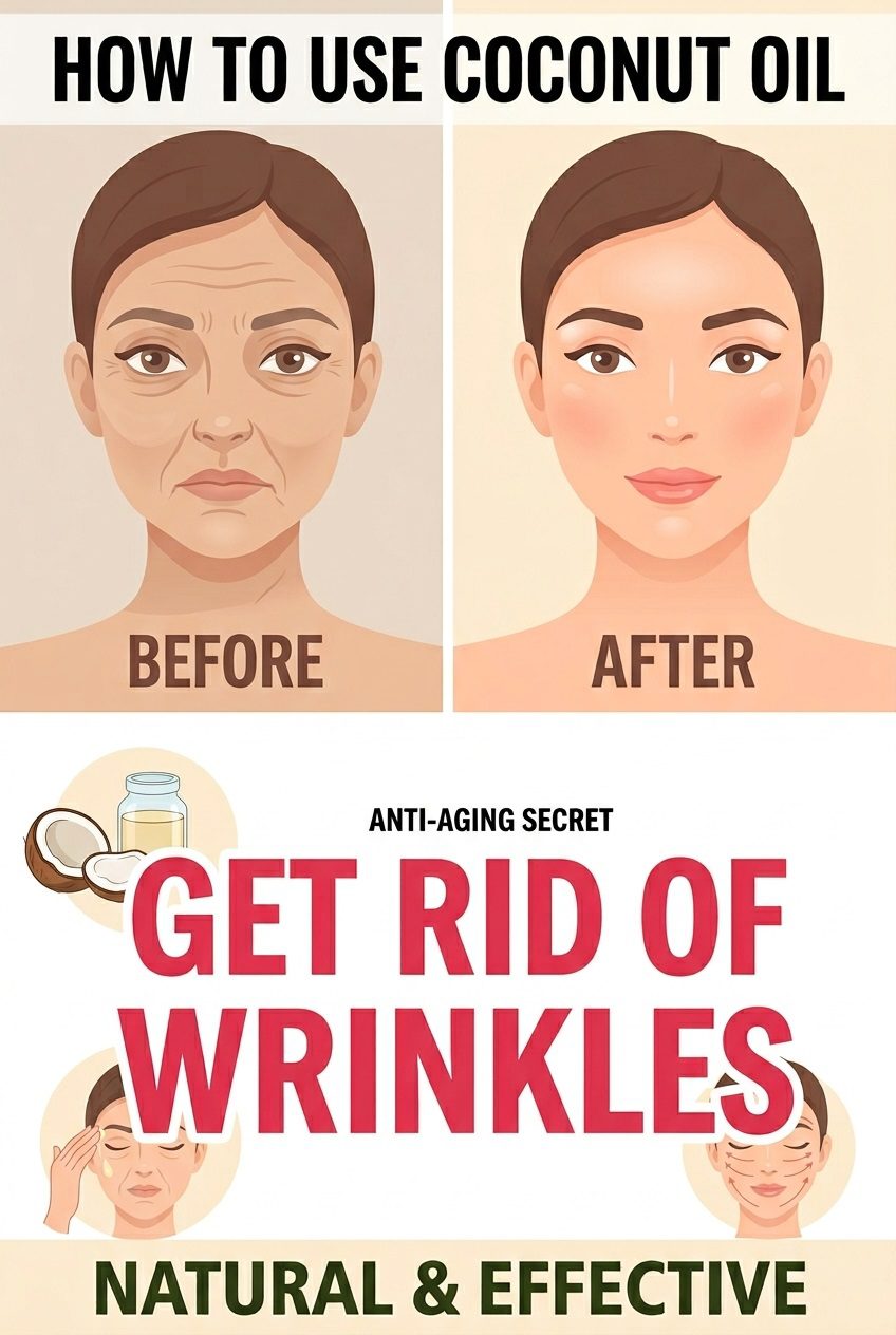 coconut oil for wrinkles anti aging