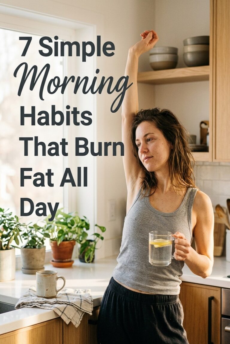 morning habits to burn fat