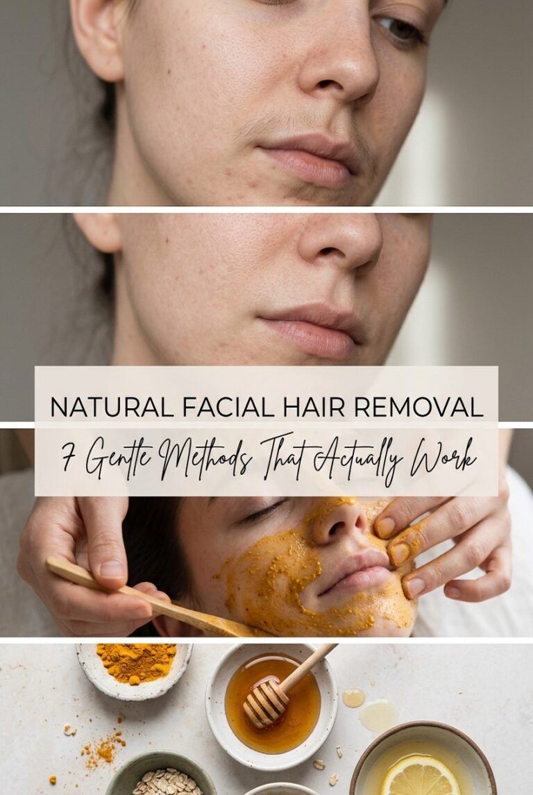 natural facial hair removal methods