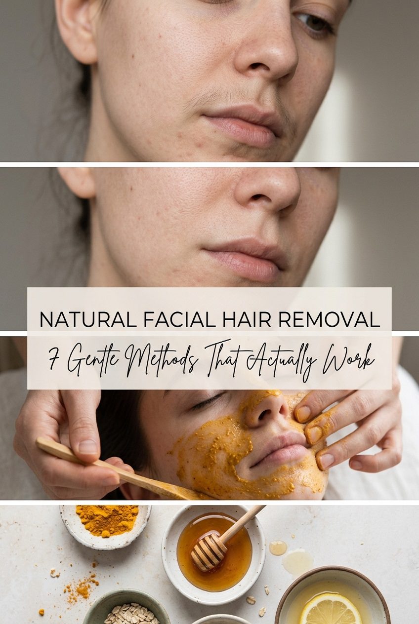 natural facial hair removal methods
