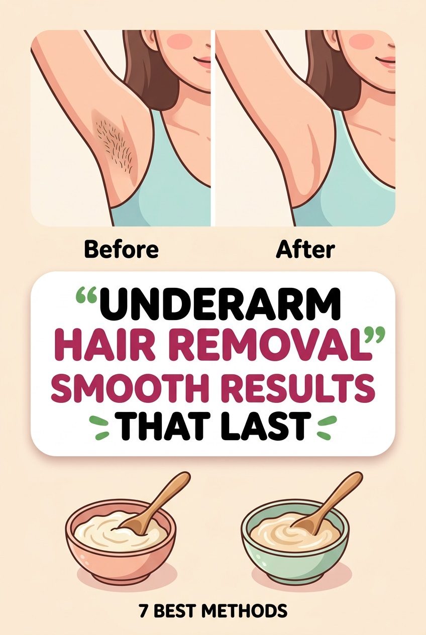 underarm hair removal methods